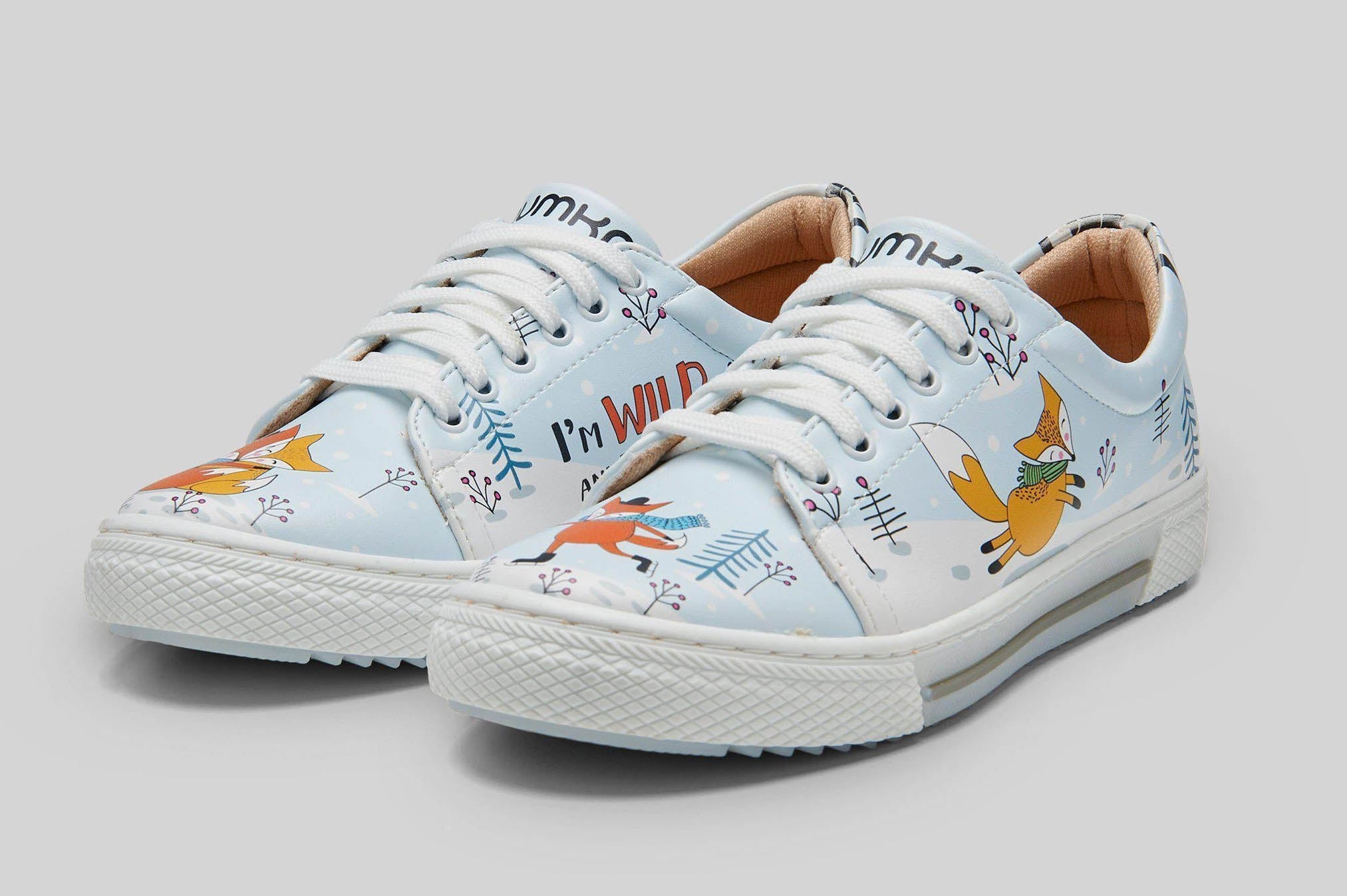 Wild and Free Fox Sneakers BY Mumka - Sneakers available at DOYUF